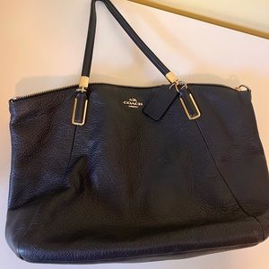 Coach small tote. 11x13 shoulder drop is 9 inches.
